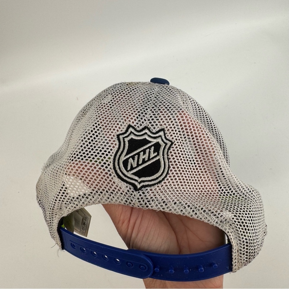 Toronto Maples Leafs Leaf NHL Hockey Trucker Hat Cap Snapback Snap Back Reebok - Picture 3 of 5